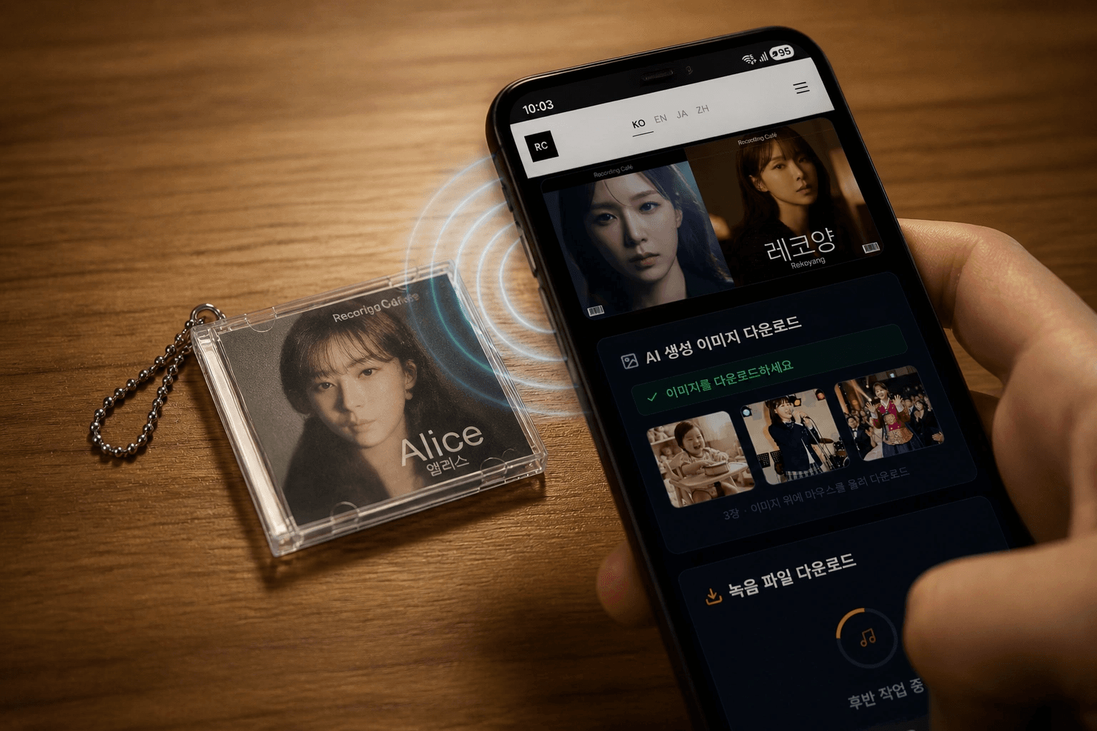 NFC 페이지 접속